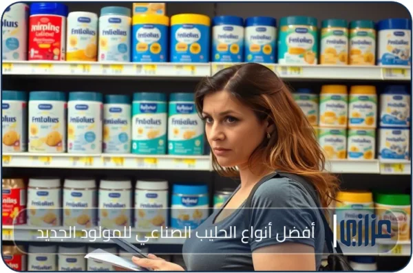 أفضل أنواع الحليب الصناعي للمولود الجديد