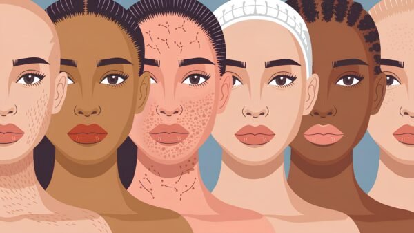 أنواع البشرة البشرية المختلفة وخصائصها