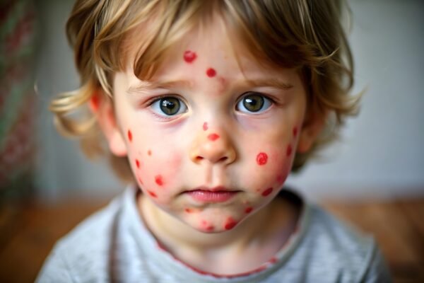 حب الشباب والالتهابات البكتيرية بسبب ارتفاع إنتاج الزهم