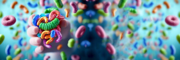 صورة توضح متلازمة القولون العصبي وتأثيرها على الجهاز الهضمي