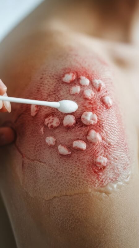 التهابات الجلد والجروح الطفيفة وعلاجها باستخدام الكريمات والمطهرات الموضعية